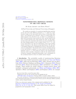 Nonintersecting Brownian Motions on the Unit Circle: Noncritical Cases