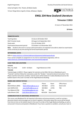 Course Code : Course Title