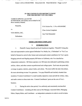 ECF 56 Third Amended Complaint