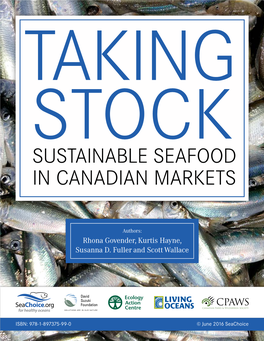 Taking Stock Sustainable Seafood in Canadian Markets