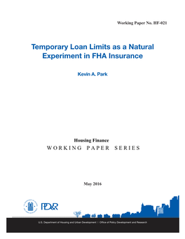 FHA Loan Limits Minorities Were Disproportionately More Likely to Rely on FHA Insurance Than Conventional Mortgages