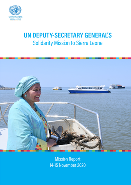 Un Deputy-Secretary General's