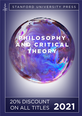 Philosophy and Critical Theory