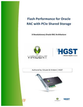 Flash Performance for Oracle RAC with Pcie Shared Storage
