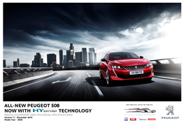 All-New Peugeot 508 Now with Technology