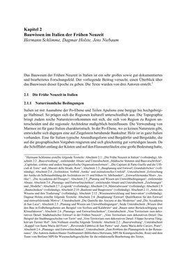 Kapitel 2 Bauwissen Im Italien Der Frühen Neuzeit Hermann Schlimme, Dagmar Holste, Jens Niebaum