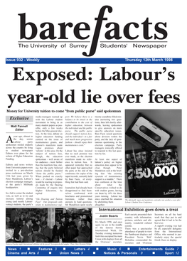 Exposed: Labour's Year-Old Lie Over Fees