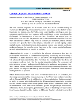 Transmedia Star Wars