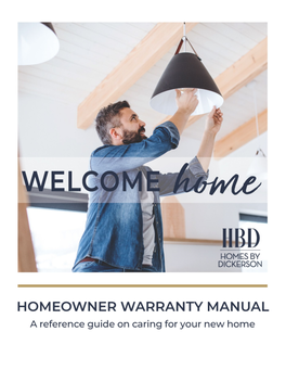 Caring for Your Home Manual