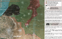 Territorial Control Map - Southern Front - 20 Feb 2017 Eldili Southern Fronts (SF) & Islamic Groups (IG)