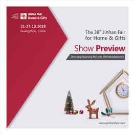 Show Preview One-Stop Sourcing Fair with 900 Manufacturers