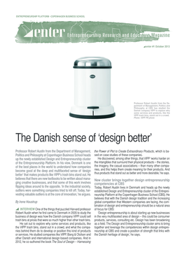 The Danish Sense of 'Design Better'