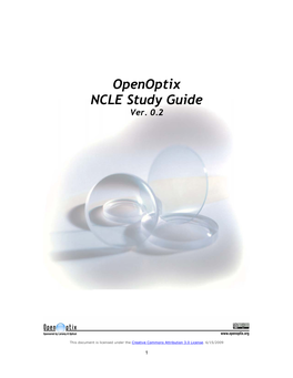 Openoptix NCLE Study Guide V0.2