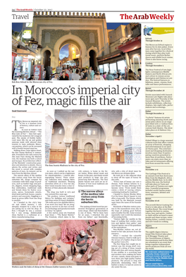 In Morocco's Imperial City of Fez, Magic Fills The