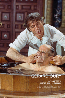 Gérard Oury Programmation