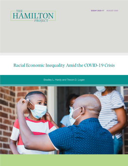 Racial Economic Inequality Amid the COVID-19 Crisis