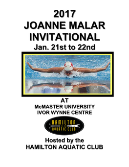 3Rd ANNUAL JOANNE MALAR INVITATIONAL