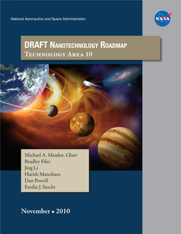 DRAFT Nanotechnology Roadmap Technology Area 10