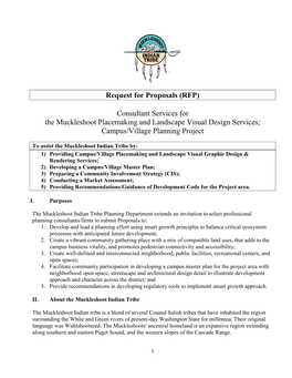 Request for Proposals (RFP)