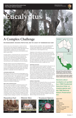 Fire Management Newsletter: Eucalyptus: a Complex Challenge