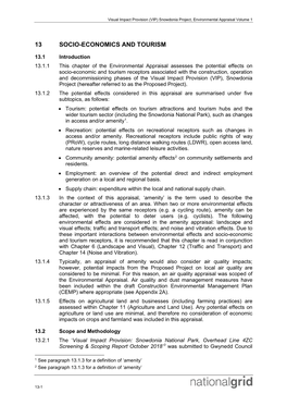 13 Socio-Economics and Tourism