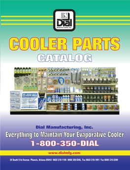 Evaporative Cooler Parts Accessories
