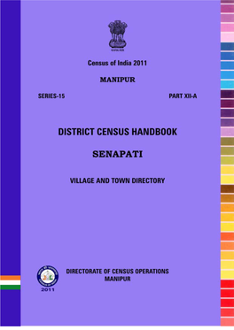 District Census Handbook Senapati