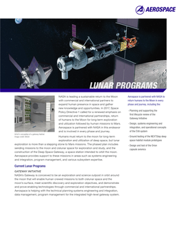 Lunar Programs