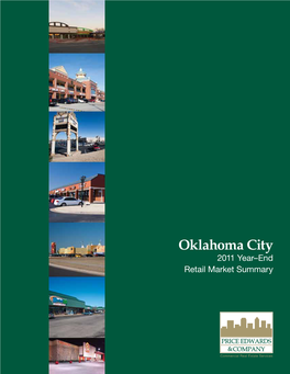 Oklahoma City 2011 Year–End Retail Market Summary TABLE of CONTENTS