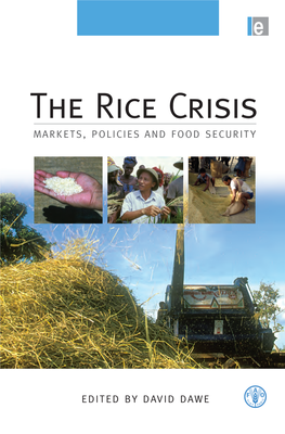 The Rice Crisis: Markets, Policies and Food Security