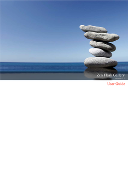 Zen Flash Gallery Userguide