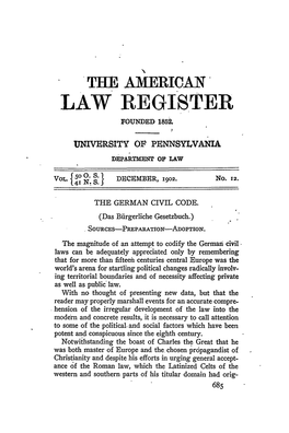 The German Civil Code