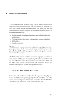 1. Geology and Seismic Hazards