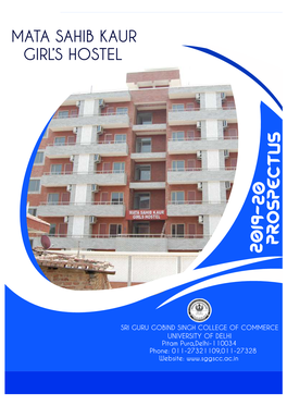 Harish Ji Mata Sahib Kaur Girls Hostel