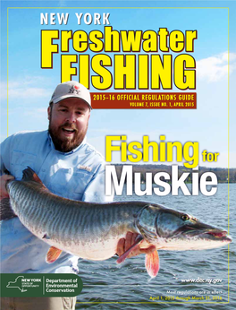 New York Freshwater Fishing Regulations Guide: 2015-16