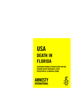 Read Our Full Report, Death in Florida, Now