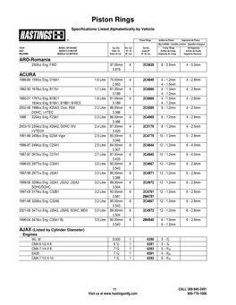 Piston Rings