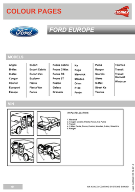 Cromax FORD EUROPE [Kompatibilitätsmodus]