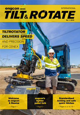 Tiltrotator Delivers Speed and Precision for Cenex