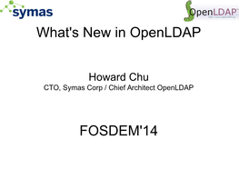 Openldap Slides