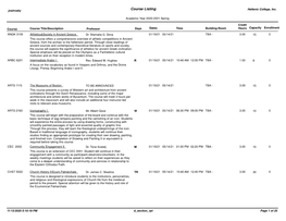 Course Listing Hellenic College, Inc