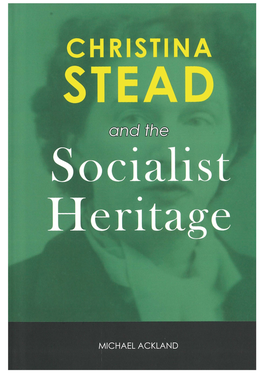 Christina Stead and the Socialist Heritage