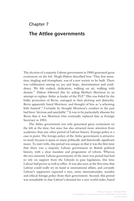 The Attlee Governments