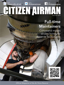 Full-Time Maintainers Command Makes Strides Hiring Air Reserve Technicians