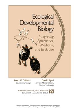 Ecological Developmental Biology and Disease States CHAPTER 5 Teratogenesis: Environmental Assaults on Development 167