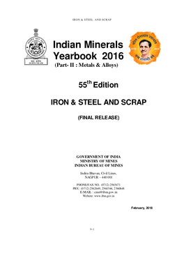 Iron & Steel and Scrap 2016.Pmd