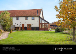 Meadow Barn Scoulton | Norfolk Picture Perfect Panoramas