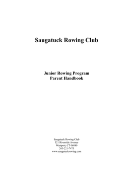 Saugatuck Rowing Club