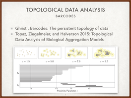 Topological Data Analysis of Biological Aggregation Models