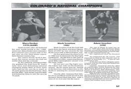 Cross Country Media Guide.Indd